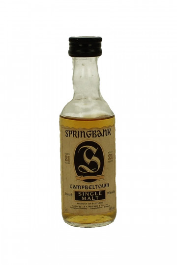 Springbank Miniatures 21 Years Old 4x5cl 43%