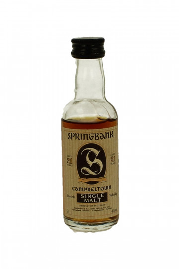 Springbank Miniatures 21 Years Old 4x5cl 43%