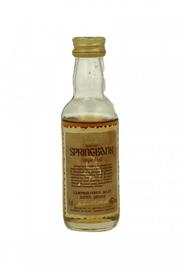 Springbank Miniatures 21 Years Old 4x5cl 43%