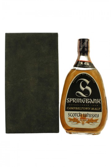 SPRINGBANK Pear Shape 15yo bot 60/70's 75cl 43%