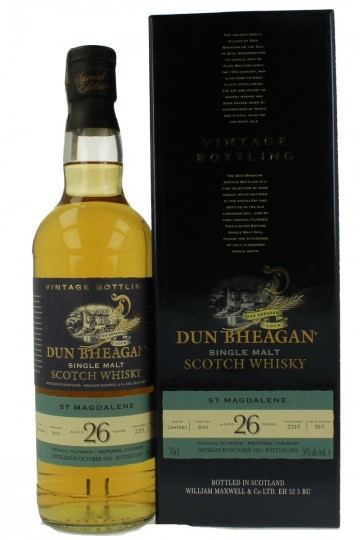 ST Magdalene 26yo 1982 2009 70cl 50% Dun Bheagan Cask 2290
