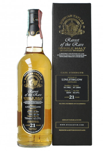 St Magdalene Lowland Whisky   (Linlithgow ) Distillery 21 Years Old 1982 2004 70cl 63.5% Duncan Taylor - cask 2214