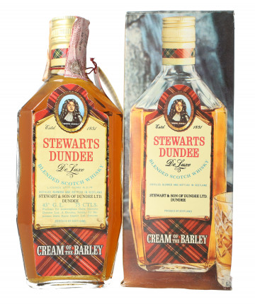 STEWARTS DUNDEE DeLuxe Blended Scotch whisky Bot 60/70's 75cl 43%