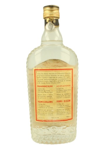 STOCK Gin Bot.50/60's 75cl 40%