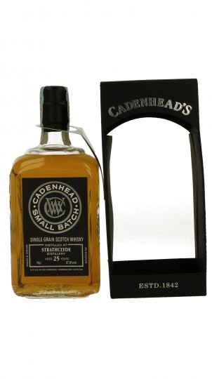 STRATHCLYDE 25 Years old 1989 2014 70cl 57.8% Cadenhead's - Small Batch