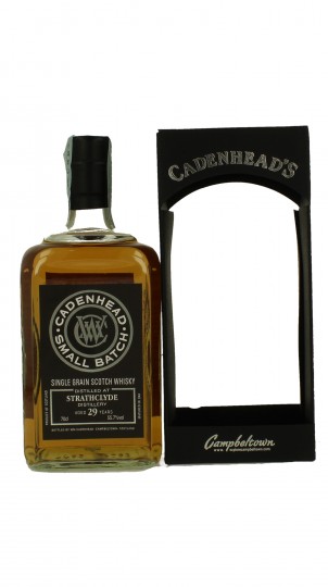 STRATHCLYDE 29 Years Old 1989 2018 70cl 55.7% Cadenhead's - Small Batch
