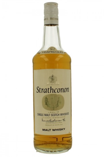STRATHCONON Malt 12 years old Bot 70-80's 75cl 43% James Buchanan