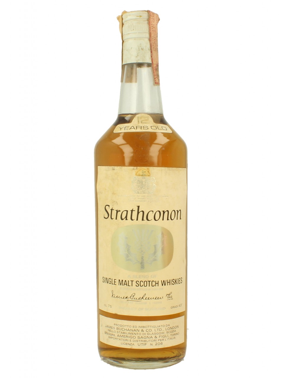 STRATHCONON Malt 12yo Bot.70's 75cl 43% James Buchanan - Products