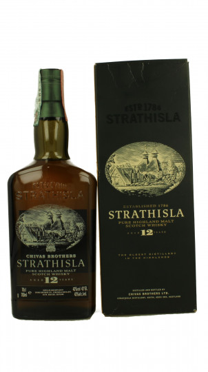 STRATHISLA 12 years Old Bot in The 90's early 2000 70cl 43% OB