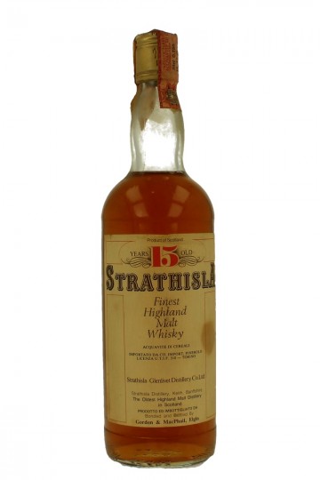 STRATHISLA 15 years old Bot in The 80's 75cl 40% Gordon MacPhail  -