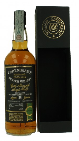 STRATHISLA 25 Years old 1989 2015 70cl 42.7% Cadenhead's - Authentic Collection