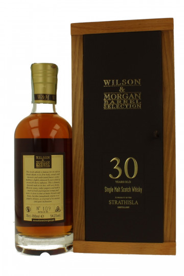 STRATHISLA 30yo 1989 2019 70cl 54.2% - Wilson & morgan