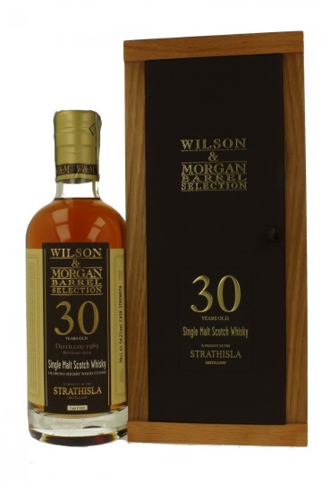 STRATHISLA 30yo 1989 2019 70cl 54.2% - Wilson & morgan