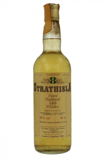 STRATHISLA 8 years old Bot in The 80's 75cl 40% Gordon MacPhail  -