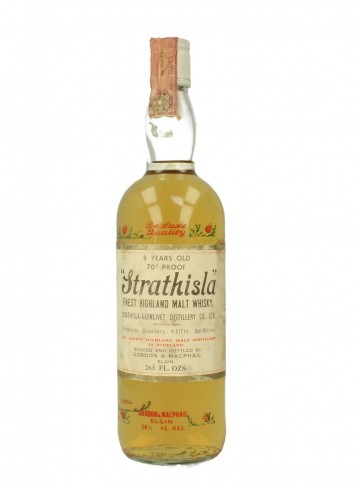 STRATHISLA 8yo Bot.70's 26-2/3 Fl.Ozs 70°proof Gordon MacPhail  - Thistle bottle