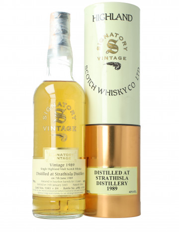 Strathisla Speyside Scotch Whisky 13yo 1989 2003 70cl 43% Signatory - #5383/84