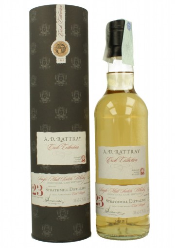 STRATHMILL 23yo 1992 2015  70cl 47.7% A.D. Rattray - Bourbon Hogshead #668072