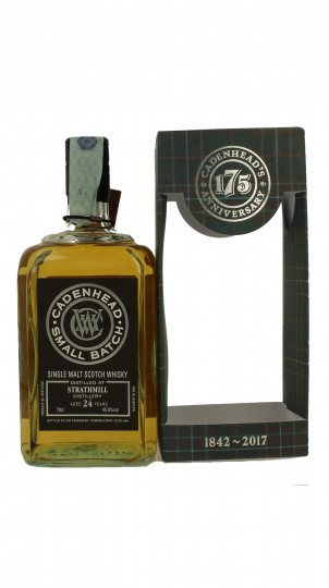 STRATHMILL 24 years old 1992 2017 70cl 45.9% Cadenhead's - Small Batch-175th Anniversary