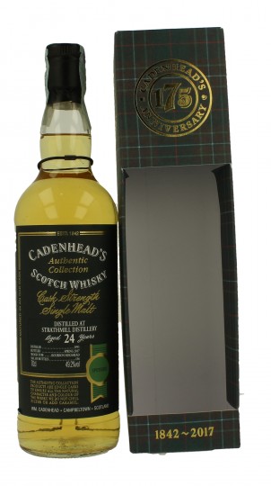 STRATHMILL 24 years old 1993 2017 70cl 49.2% Cadenhead's - Authentic Collection