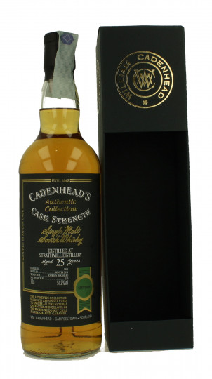 STRATHMILL 25 Years old 1993 2018 70cl 51.9% Cadenhead's - Authentic Collection