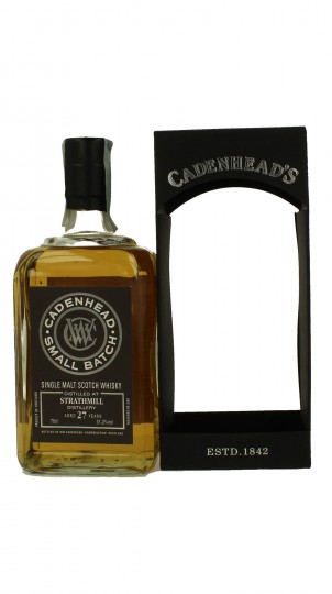 STRATHMILL 27 Years old 1991 2019 70cl 51.2% Cadenhead's - Small Batch