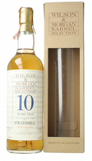 Strathmill Speyside Scotch Whisky 10 year old 1985 1996 70cl 46% Wilson & Morgan  -