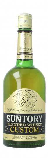 Suntory Custom  Japanese Blended Whisky 72cl 84 proof OB  -
