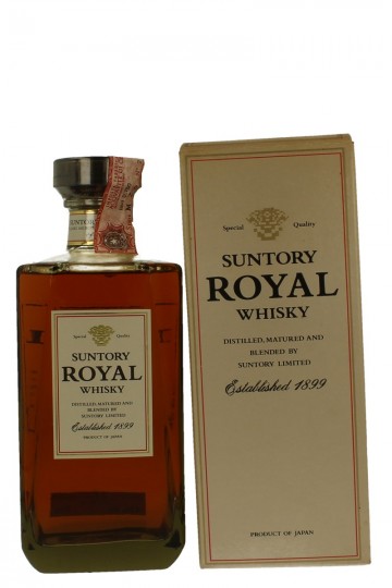 SUNTORY ROYAL SR 12 years old Bot.Late 90's early 2000 70cl 86 