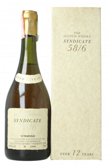 Syndicate 58/6Scotch Whisky 75cl 40% OB-