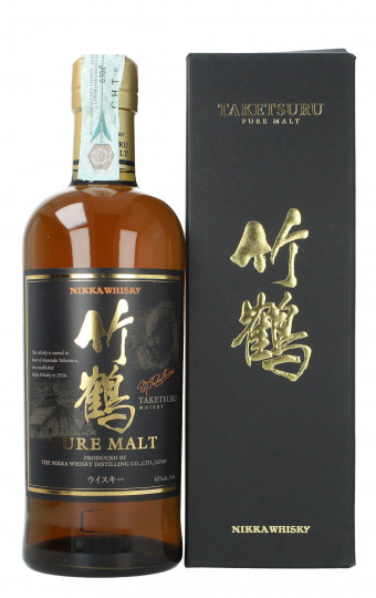 TAKETUSURU Pure Malt Nikka Japanese Whisky 2011-2020 editions 70cl 43%