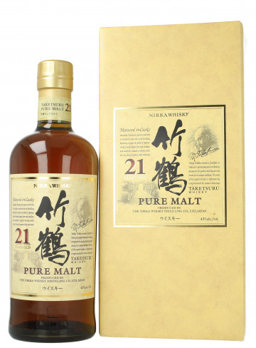TAKETUSURU Pure Malt Nikka Japanese Whisky 21 year old 2011-2020 editions 70cl 43%