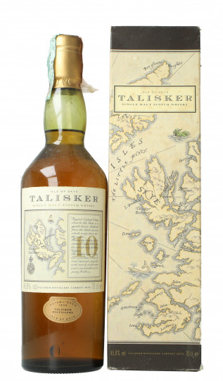 Talisker 10 Years Old Bot in The 90's early 2000 70cl 45.8% OB  -