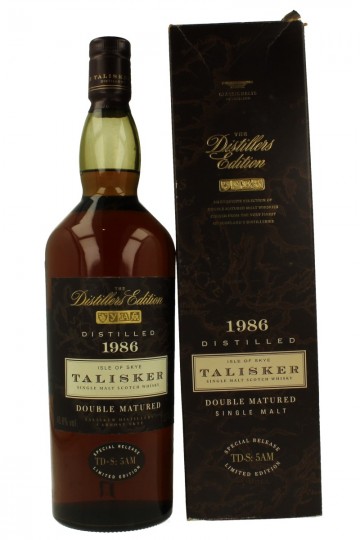 TALISKER 1986 70cl 45.8 % Distiller Edition