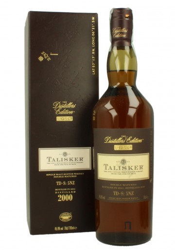 TALISKER  2000 2011 70cl 45.8% OB - Distillers Edition