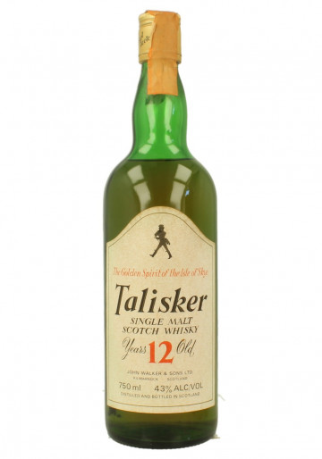 TALISKER  Island Scotch Whisky 12 year old Bot.80's 75cl 43% OB