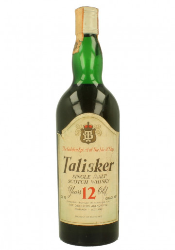 TALISKER  Island Scotch Whisky 12 Year old Bot.early 70's 75cl 43% OB