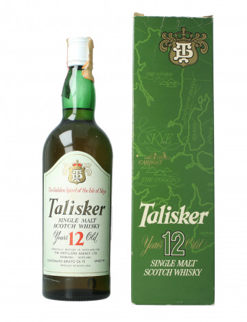 TALISKER  Island Scotch Whisky 12 year old - Bot. in The 70's 75cl 43%