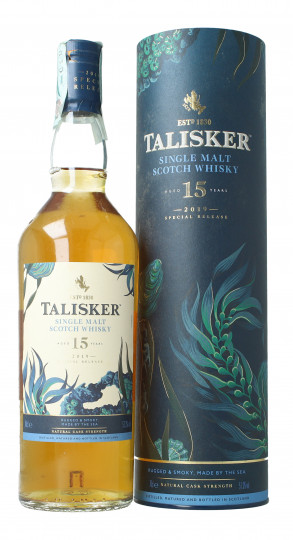 TALISKER  Island Scotch Whisky 15 Year old 2019 edition 70cl 57.3%