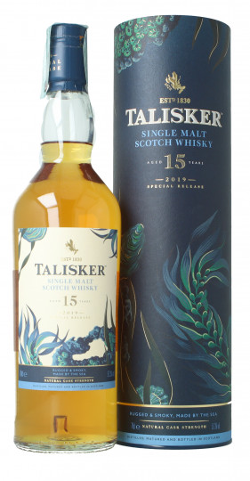 TALISKER  Island Scotch Whisky 15 Year old 2019 edition 70cl 57.3%