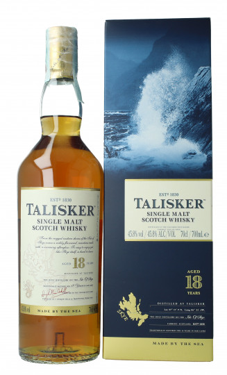 TALISKER  Island Scotch Whisky 18 year old 70cl 45.8%