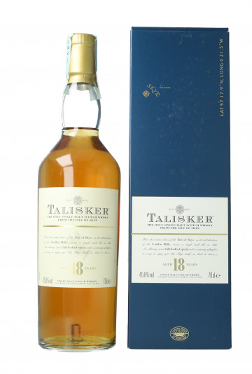TALISKER  Island Scotch Whisky 18 year old old edition 70cl 45.8%