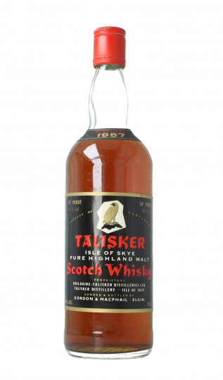 TALISKER  Island Scotch Whisky 1957 75cl 40% Gordon MacPhail  -