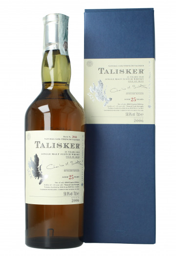 Talisker Island Scotch Whisky 25 Year Old 2006 edition 70cl 56.9% OB-Limited edition