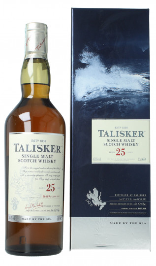 TALISKER  Island Scotch Whisky 25 year old 2017 edition 70cl 45.8% OB-
