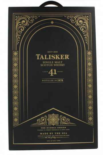 TALISKER  Island Scotch Whisky 41 year old 1978 70cl 50.7% Bodega Serie