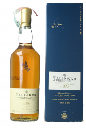 TALISKER  Island Scotch Whisky 70cl 45.8% OB-175 th Anniversary