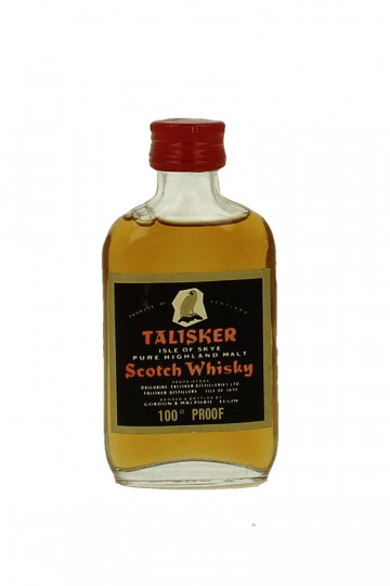 Talisker miniature 5x5cl Very rare Flat