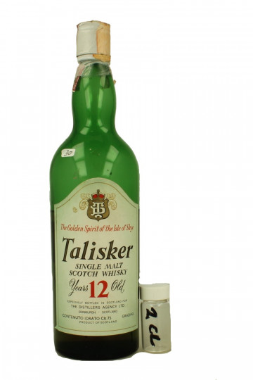 Talisker   SAMPLE 12 Years Old - Bot. in The 70's 2cl 43% OB  - SAMPLE 2 CL AMAZING WHISKY  !!!! IS NOT A FULL BOTTLE BUT SAMPLE