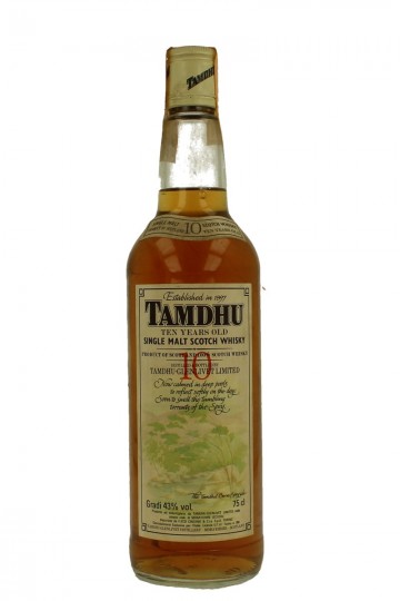 TAMDHU 10yo BOTTLED IN THE  80'S 75cl 43%