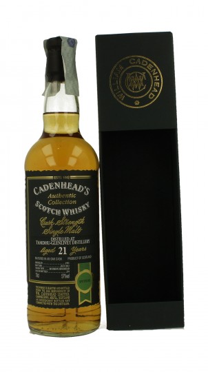 TAMDHU 21 years old 1994 2012 70cl 57% Cadenhead's - Authentic Collection